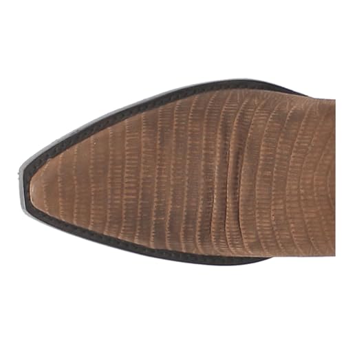 Dingo Boots Men's The Duke Western Boot, Brown, 10.5 X-Wide4