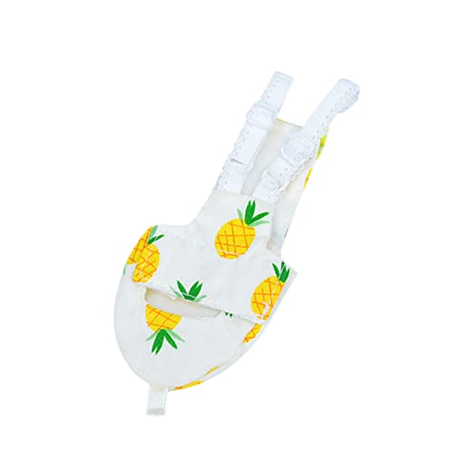 VANZACK Fralda Para Pássaros Papagaio Roupas Para Animais De Estimação Almofada De Xixi Calopsita Fr