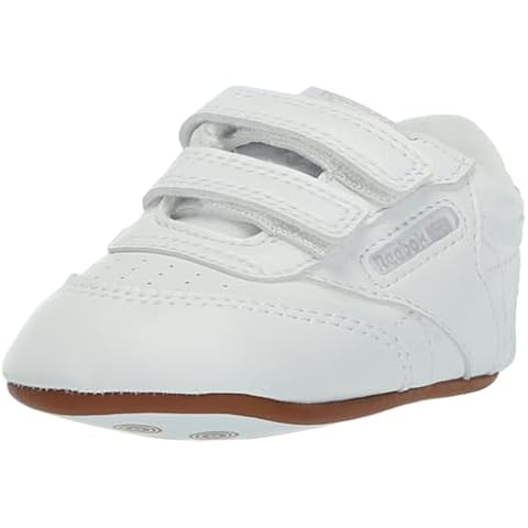 Reebok Baby Club C Crib Sneakers, White Cover
