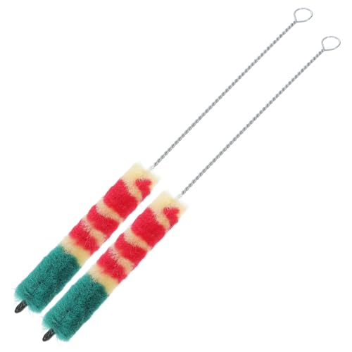 Garneck 2pcs Cleaning Brush Flexible Music Instrument Cleaner Durable Reusable Tools for Easy Maintenance of Instruments