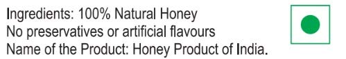 Image of Under The Mango Tree Tiger Reserve Honey 325g - Raw, Organic, Unprocessed & Pure Honey | Natural Sweetener for Immunity & Wellness | Farm-Sourced, 100% Pure, No Added Sugar | Glass Jar