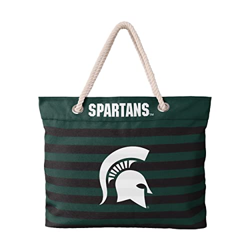 Sac de plage à rayures nautiques NCAA FOCO grand sac fourre-tout