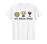 Cadeau Rigolo Fan de Tennis humour sport apéritif