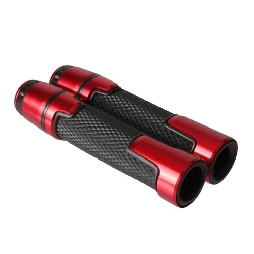 Poignée moto 22mm universelle anti-dérapante embout de guidon