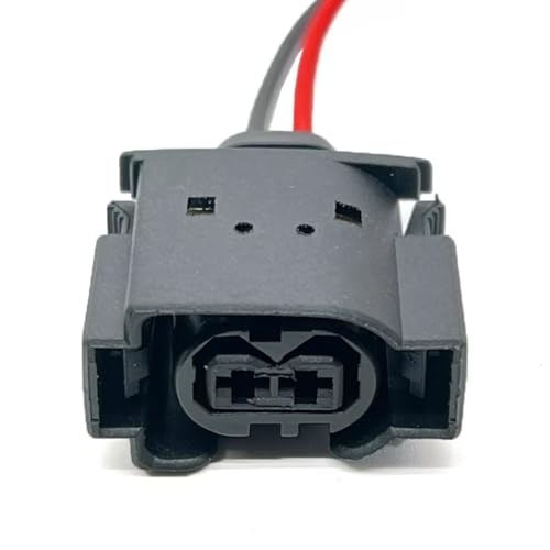 Conector de bobina de encendido de 2 pines compatible con Benz 1685452728 blanco 3