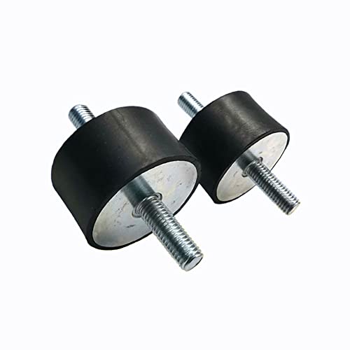 Tool parts for Machine 1pcs Rubber Mount Anti Vibration M8x23mm Double Male Thread Silentblock Isolator Damper Dia 20/25/30/40mm Type VV - ( Spec: M8x23mm - 40x25mm )