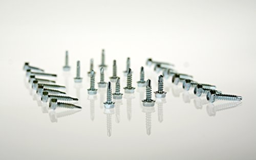 Tornillos autoperforantes cabeza hexagonal 200 pcs miniatura 6