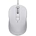 Produktbild Mouse Office Mouse Left and Right Hand Mouse Symmetric Mouse Notebook Mouse-MU101C white