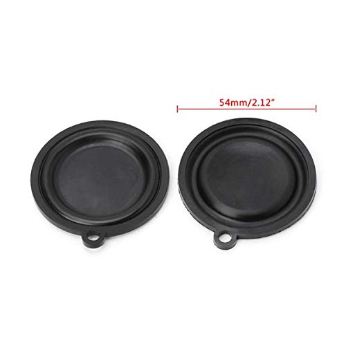 100 StüCk 54 Mm Gas Warm Wasser Bereiter Druck Membran Armaturen Wasser Gas Verbindungs Ventil Wasser Film Trommel Fell