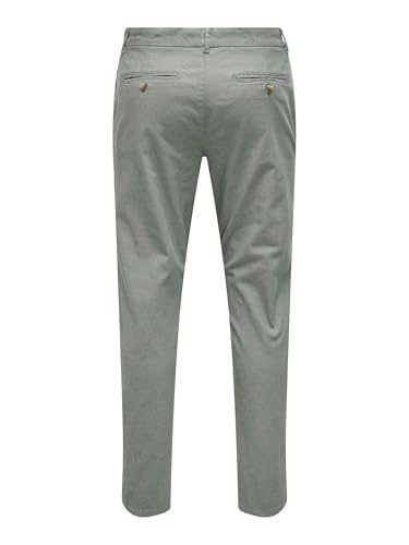 ONLY & SONS ONSMARK PETE Slim Dobby 0058 Pant NOOS – Ansicht 3