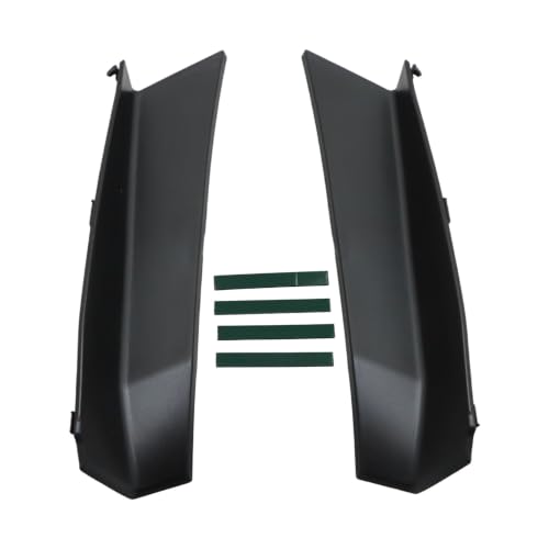 AOUTTUOA 1 Pair Rear Tail Light Trim Plate Compatible with Honda Accord 2018 2019 2020 2021 2022 2023, Trunk Lid Taillight Garnish Molding Black, Replaces 33503-TVA-H11 33553-TVA-H11