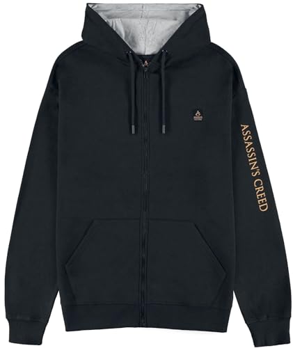 Assassin's Creed DIFUZED Pull à Capuche Zipper Homme (L)