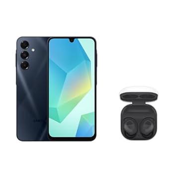 Samsung Combo Celular A16 5G 128GB - Azul Escuro + Galaxy Buds FE - Grafite
