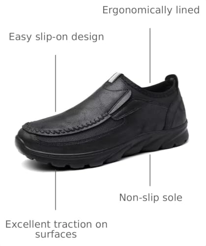 Image of Cheval Men Casual Slip On Loafers, Mens Comfortable Moccasin Shoes for Walking and Driving, Soft Daily Sneaker, Mocasines para Hombre