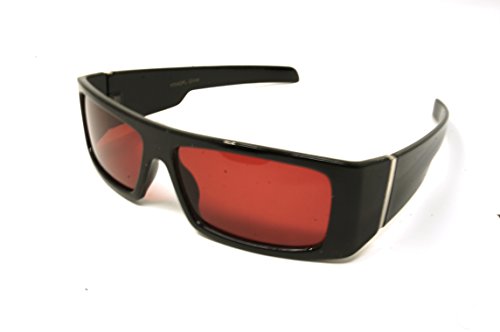 ColorViper basic Square Sunglasses Driving Lenses POLARIZED (shiny black/polarized driving lenses, one color)