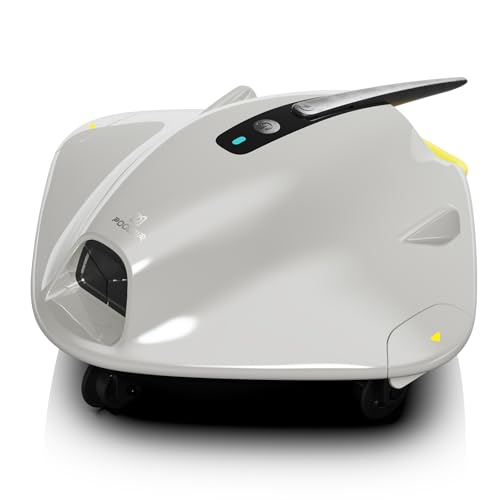 Above Ground Pool Vacuum - 40W Strong Suction, Dual Cleaning System, Barrier Crossing, 90-Min...