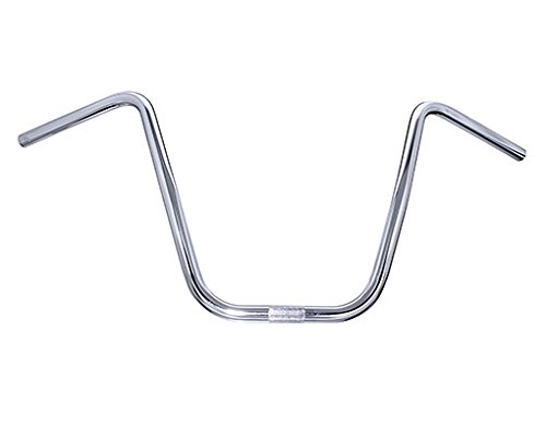 Alta Dyno Style Bicycle 22.2mm Handle Bars, Multiple Sizes and Colors. (Chrome, 13.5