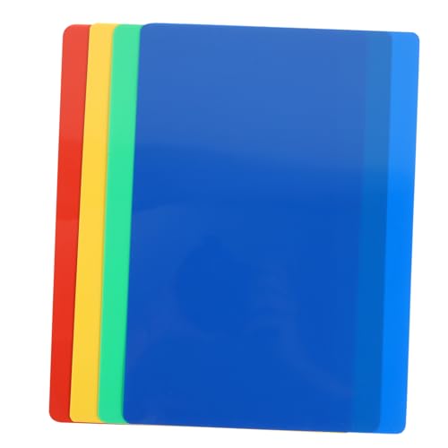 BESTonZON Smooth Surface Boys and Girls Handmade Board 4pcs Mixed Plasticine Clay Making Mats for Boys and Girls