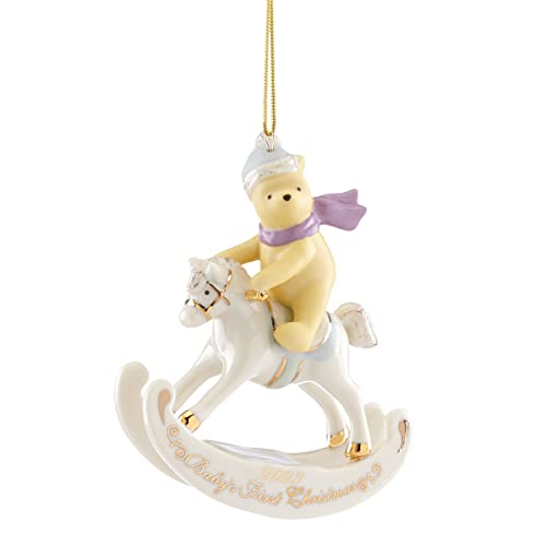Image of Lenox 894449 2023 Baby's 1st Christmas Winnie the Pooh Ornament