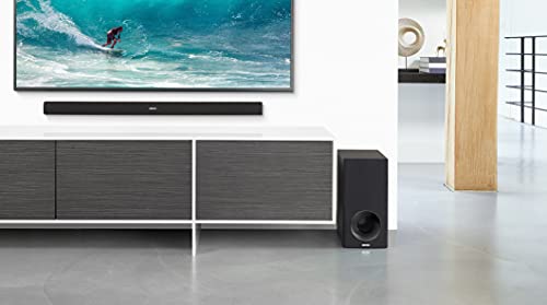 Denon DHT-S316 2.1 Flache TV Soundbar mit kabellosem Subwoofer, Bluetooth, HDMI ARC, Dolby Digital,...