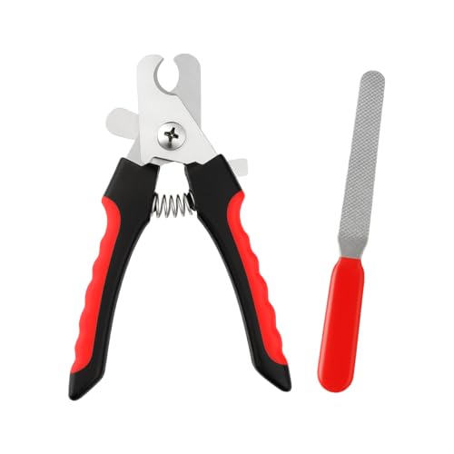 Kit Alicate Cortador de Unha + Lixa Pet - Para Cães e Gatos, 16 c...