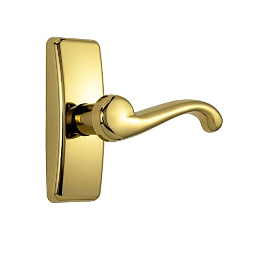 Ideal Security BKGLWV2BB Gl Lever Handle Set For Storm Doors And Screen Doors thumb #1