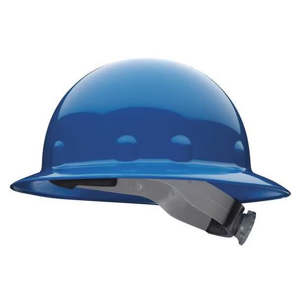 Hard Hat, Thermoplastic, 8 Point Ratchet, Type 1, Class E, Blue, Mfr: E1RW71A000-A