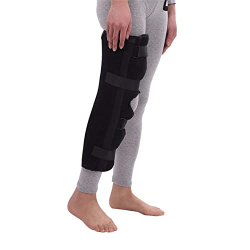 Attelle de soutien SGNJDKA immobilisateur de jambe contre les douleurs de fracture