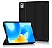 TEKNET Case Folder Silicon Case for Huawei MatePad 11.5 (2023) BTK-W00 BTK-W09 Smart Lightweight Soft Protector with Shockproof Stand, Auto Sleep/Wake (Black)