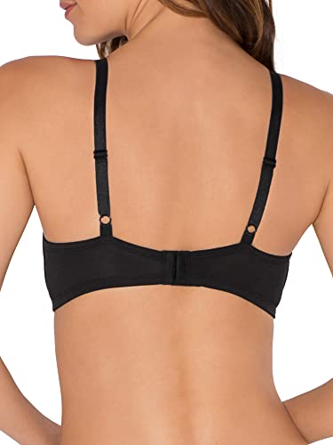 Image of Fruit of the Loom Women's Smooth Cotton T-Shirt Bra - Ultra-Soft, Flexible, and Invisible Under Tees
