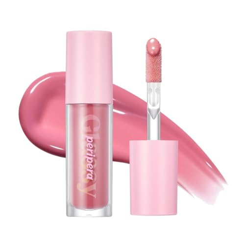 Peripera Ink Glasting Lip Gloss, Non-Sticky, Gloss Shine, 4XL Wand for Easy Application, Korean Lip Gloss, Fuller Looking Lips, Buttery Soft, Long Lasting Lip (008 LOVE OF FATE (NEW))