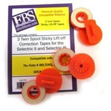 EBS Premium QualityPackage of Three Lift-Off Correction Tape Compatible with IBM #1136433 Nu-Kote #86LTORG, #86L GRC #T357
