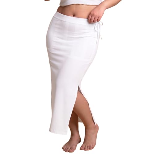 Image of dermawear Women Blended Fabric Saree Shapewear Petticoat (SS-406)
