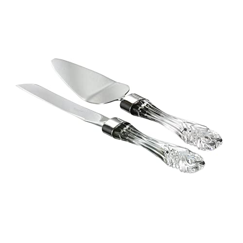 Waterford-Crystal-Waterford-Cake-Knife-Server-Set-2-Piece-Silver Waterford Crystal Waterford Cake Knife Server Set 2 Piece Silver
