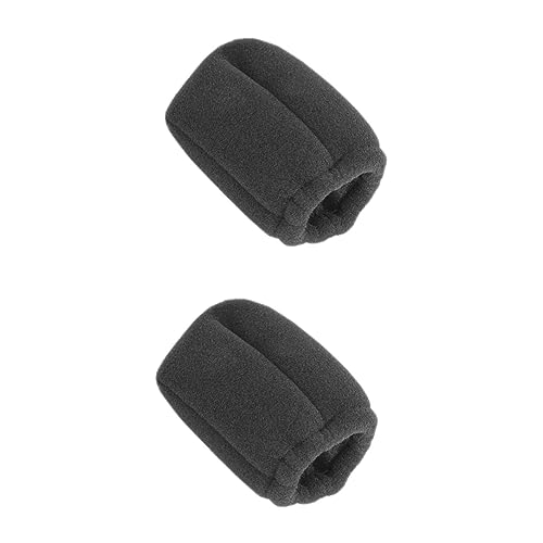 NOLITOY 2pcs Hair Dryer Diffuser Foldable Cover Black Hairdressing Tool for Curly Hair and Easy Application