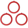 Toilet Flush Valve Seal Kohler Silicone Canister Flush Valve Seal Ring Replacement Tank Gasket Kohler for K-GP1059291 Toilet Accessories 3 Pack
