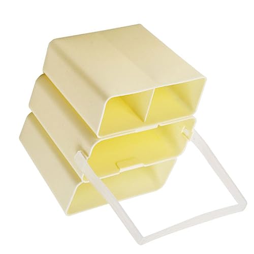 KALLORY Paint Cleaning Bucket Pen Washing Bucket Plastic Brush Multi-functional Art Painting Holder