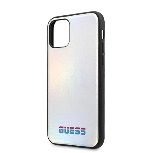 CG MOBILE Coque pour Iphone 11 Pro Max Guess Iridescent Argent