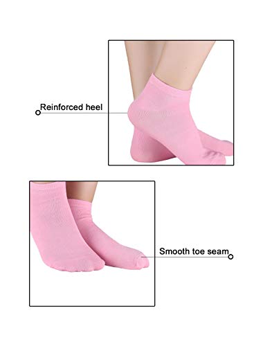 Allegra K Athletic Low Cut Ankle Socks-Stretch Cuffs Soft 10 Pairs3