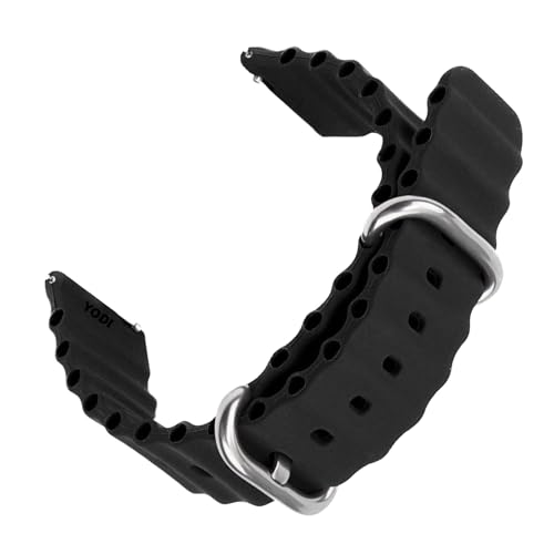 Image of YODI New Edition Magnetic Buckle Soft Silicone Sport Strap Band for Redmi Watch 5 Active Smart Watch For Men Women Compatible with Mi Watch Active 5