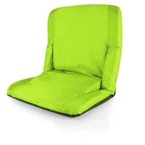 Image of Picnic Time NFL Seattle Seahawks Reclining Ventura Seat- Lime - Digital Print