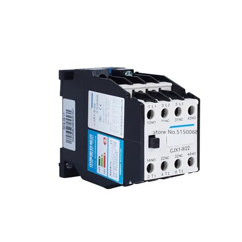 Contactor AC 110V 220V 380V CJX1-16/22 para control de motores trifásicos industriales