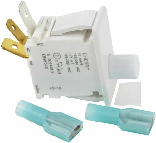 Replacement Door Switch Kit，Exact Fit For Maytag SDG305DAWW MDE5500AYW MDE5500AYQ DE412 MDG6400AWW