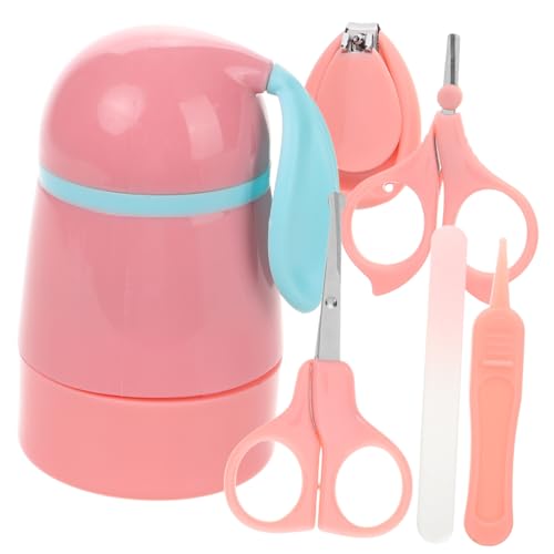 DECHOUS Baby Nail Kit Newborn Grooming Essentials Nail Clippers Filer Trimmer Set for Boys and Girls