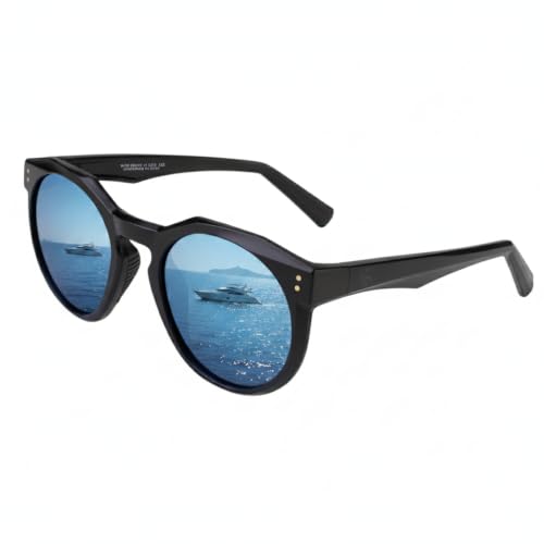 Image of Polarized HD Genuine Glass Sunglasses for Men and Women, Italian Design, Anti-Glare,UV400,Corning True Glass Lenses