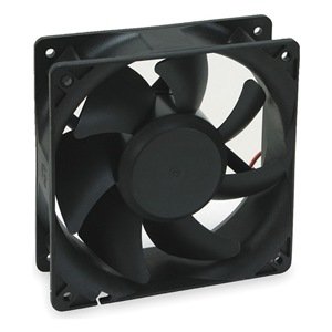 Amazon.com: Axial Fan, Square, 115V AC, 1 Phase, 124 cfm, 4 11/16