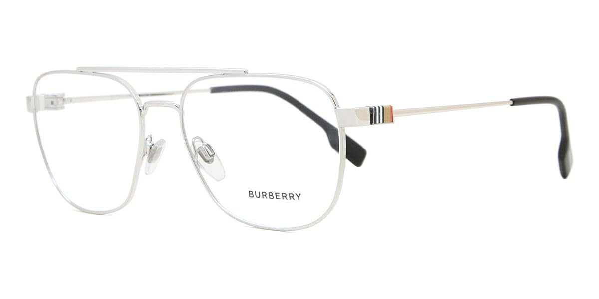 BURBERRY Eyeglasses BE 1377 1005 Michael Silver