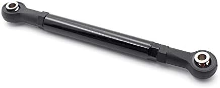 KYX Racing Steering Rod Links w/Plastic Ends Servo Rod Links Black Upgrades Parts Accessories for RC Crawler Car Axial SCX10 III AXI03007 SCX10.3