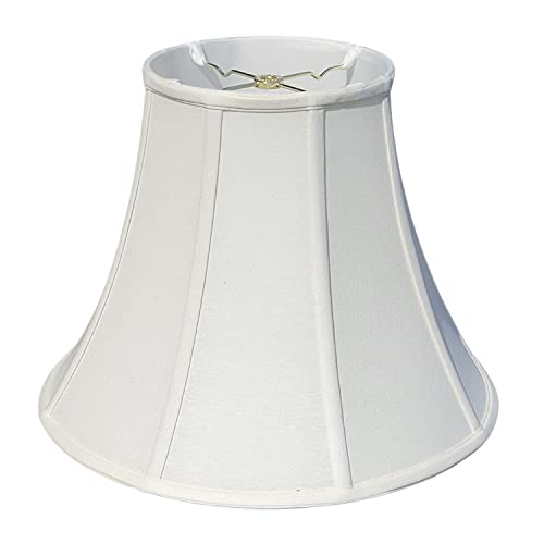 Image of Royal Designs, Inc. BSO-704-14LNEG True Bell Basic Lamp Shade, 7 x 14 x 11.5, Linen Eggshell