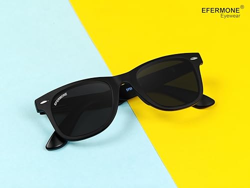 Image of EFERMONE Polarized Sunglasses 100% 400nm UV Protection For Men and Women with TAC Impact Resistant Lens (Pola-Club Edition)